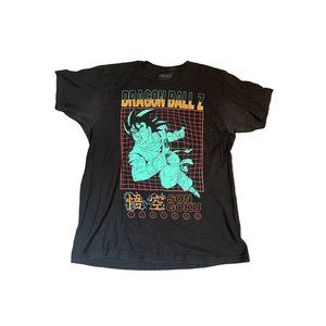 Rare Dragon Ball Z Anime T Shirt Goku Sayian Naruto TV Movie